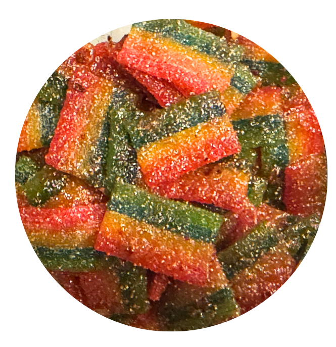 Sour Rainbow Strips